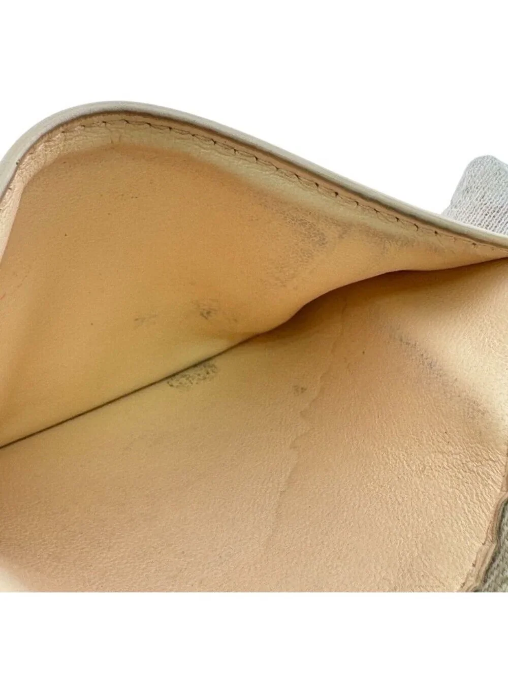 Bottega Veneta Maxi Intrecciato Leather Coin Purse Beige